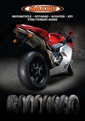 Motorcycle Fitment Guide - Maxxis Tyres