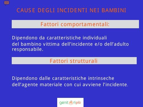 Relazione Dott. Bonaldi: Prevenzione incidenti domestici - Azienda ...