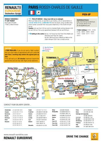 Paris Roissy (Charles de Gaulle - CDG) airport - IdeaMerge