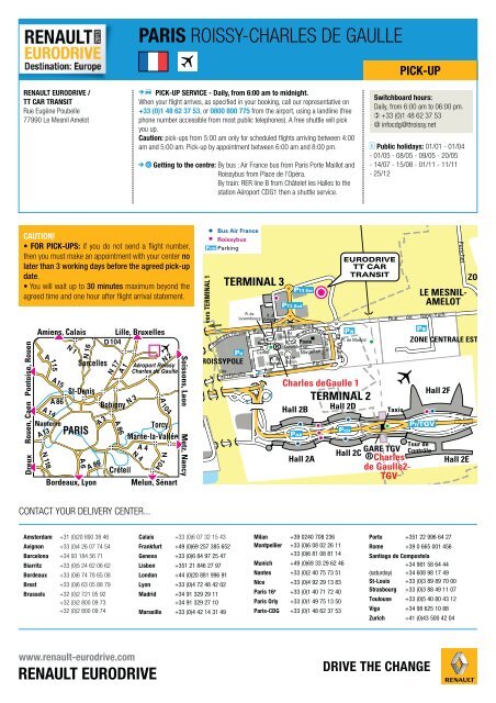 Paris Roissy (Charles de Gaulle - CDG) airport - IdeaMerge