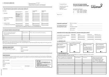 Kwijtschelding aanvragen - Gemeente Lelystad