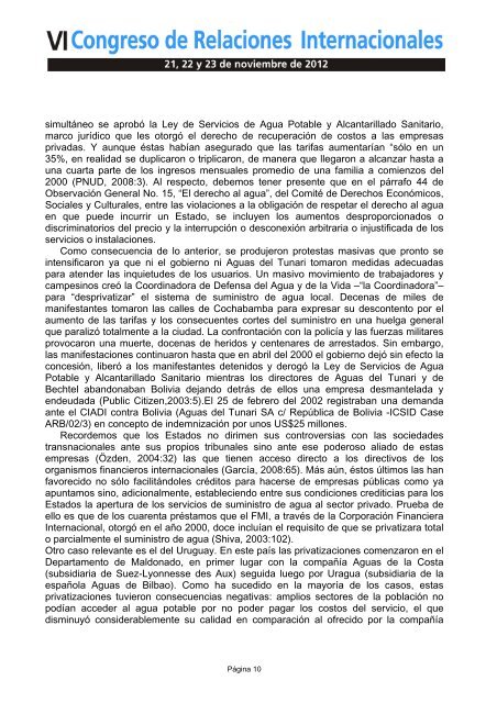 Las empresas transnacionales y la prestación del servicio de ... - IRI