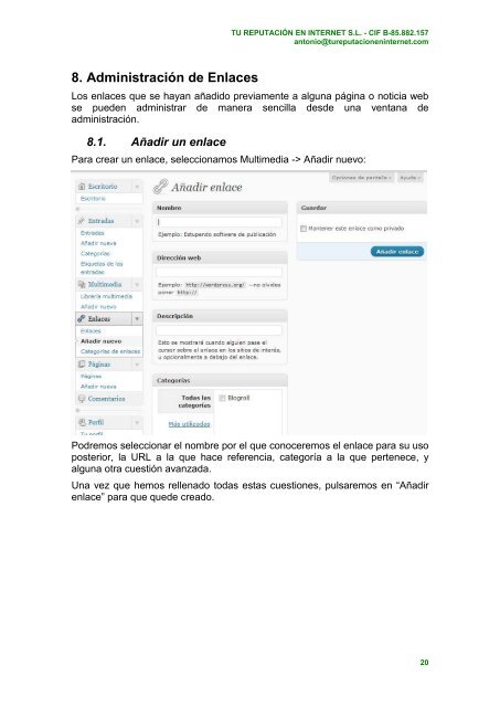 TUTORIAL DE WORDPRESS