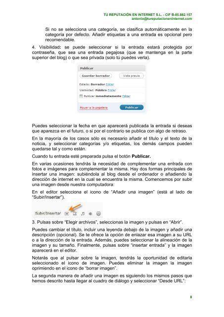 TUTORIAL DE WORDPRESS