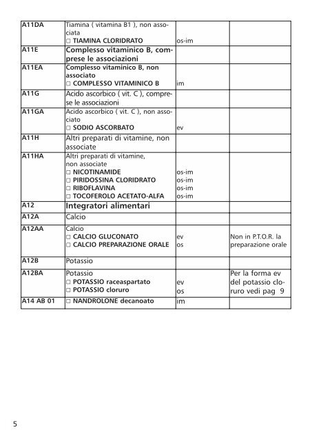 sommario - Azienda Complesso Ospedaliero San Filippo Neri