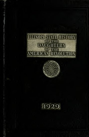 Daughters of the American revolution - University Library