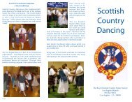 Scottish Country Dancing - RSCDS Los Angeles