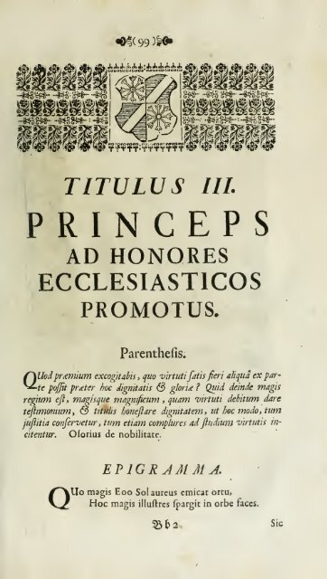 XII titulis repræsentatus et reverendissimo ... - University Library