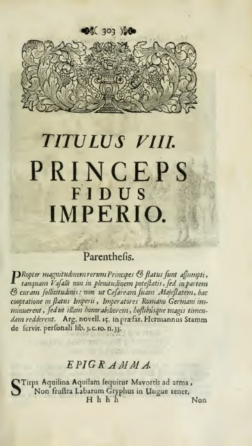 XII titulis repræsentatus et reverendissimo ... - University Library