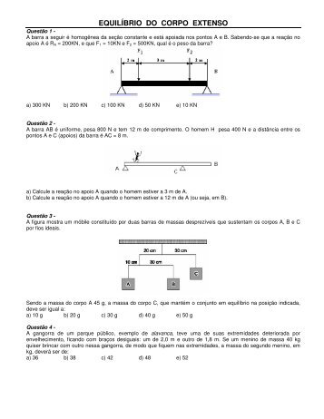 equilibrio do corpo rigido 5