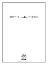 KULTUR UND HANDWERK - Meindl Fashion Kirschanschöring