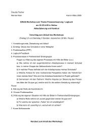 Workshop-Handout - SINUS-Transfer Grundschule