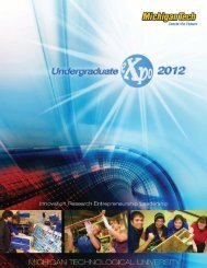 Download - Undergraduate Expo - Michigan Technological University