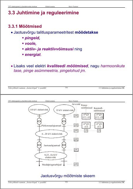 ELEKTRIVARUSTUS - Energia- ja geotehnika doktorikool II