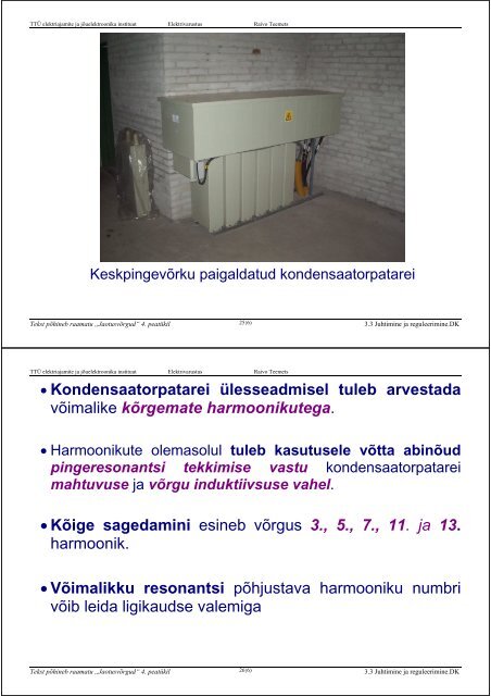 ELEKTRIVARUSTUS - Energia- ja geotehnika doktorikool II