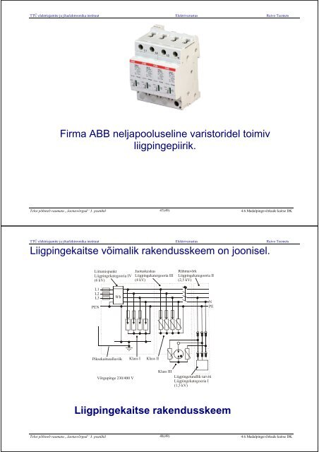 ELEKTRIVARUSTUS - Energia- ja geotehnika doktorikool II