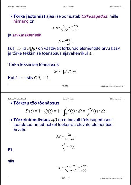 ELEKTRIVARUSTUS - Energia- ja geotehnika doktorikool II