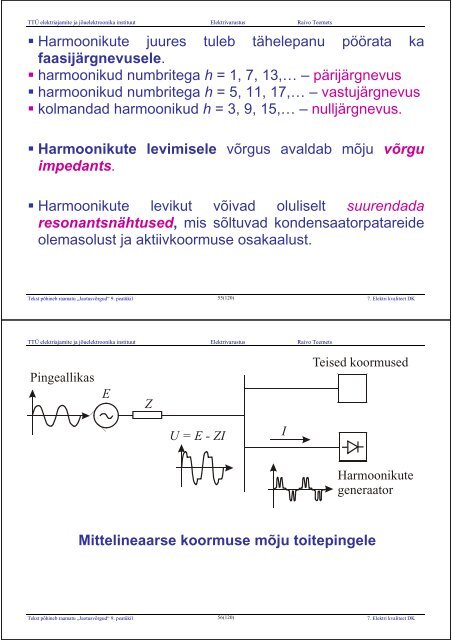 ELEKTRIVARUSTUS - Energia- ja geotehnika doktorikool II