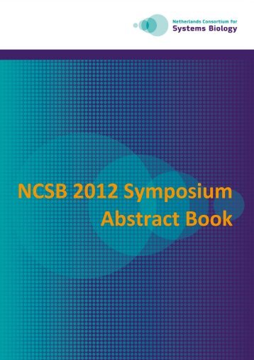 NCSB 2012 Symposium Abstract Book