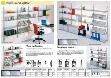 Design-Regal topline - Geschäftsausstattung von fws-moebel