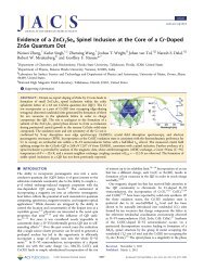 Evidence of a ZnCr2Se4 Spinel Inclusion at the Core of a Cr-Doped ...