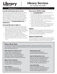 Library Services for Faculty and Staff (.pdf) - Learning Resources ...