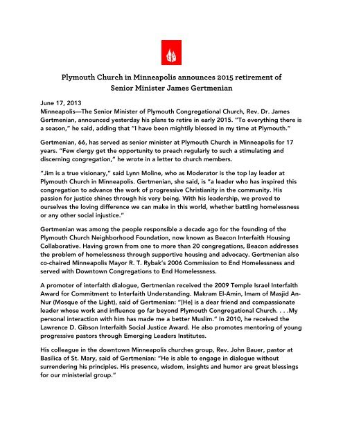 PDF version - Plymouth Congregational Church