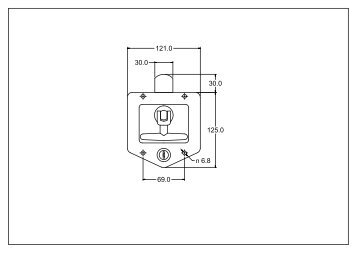 T-handle lock