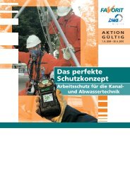 Kanal- und Abwassertechnik - Favorit-arbeitsschutz.de