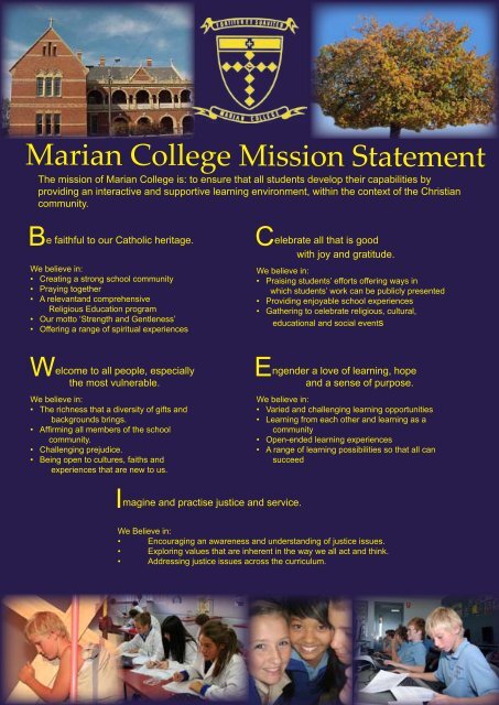 download - Marian College