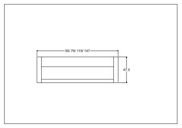 Recessed handle