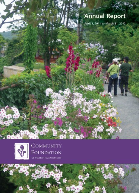 Annual Report Community Foundation Of, Sidney Landscaping Ayer Massachusetts