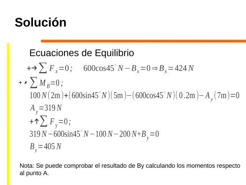 Equilibrio de un cuerpo rÃ­gido