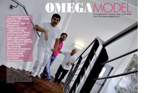 OMEGA MODEL by DONNA IMPRESA MAGAZINE 2012/2014