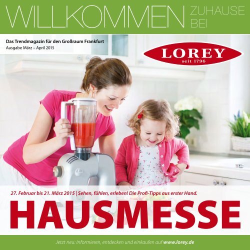 Trendmagazin - Willkommen zuhause bei LOREY