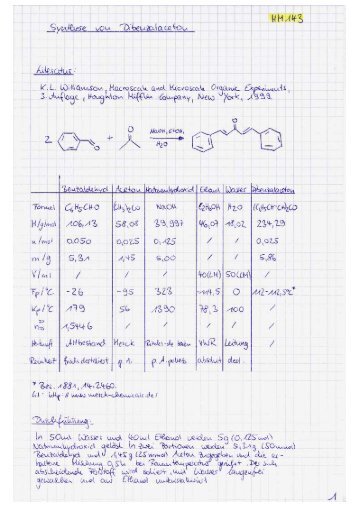 Beispiel fÃ¼r einen Eintrag im Laborjournal (pdf)