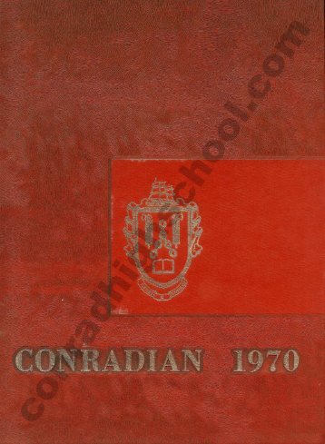 1970 Conradian Yearbook - Henry C. Conrad High School