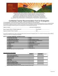 Confidential Teacher Recommendation Form for ... - Mills College