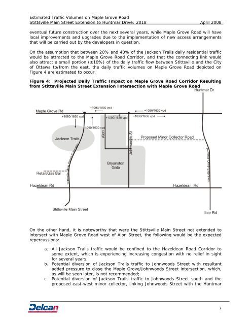 Stittsville Main Street Extension To Huntmar Drive - Shad Qadri