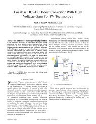 Lossless DCâDC Boost Converter With High Voltage Gain For PV ...