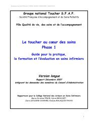 RapportToucherSFAPVLongue 24mars08 - Coordination Bretonne ...