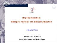 Hypofractionation: Biological rationale and clinical application - Enea