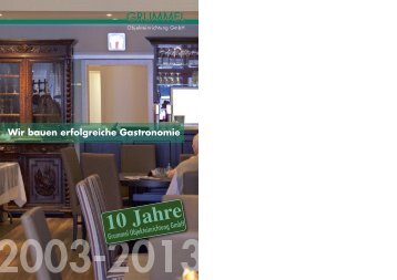 10 Jahre - Grummel Objekteinrichtung GmbH