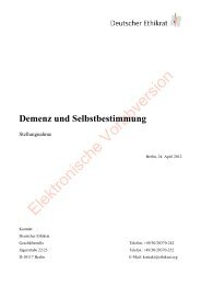 Demenz und Selbstbestimmung - Dagmar Neukirch (MdL)