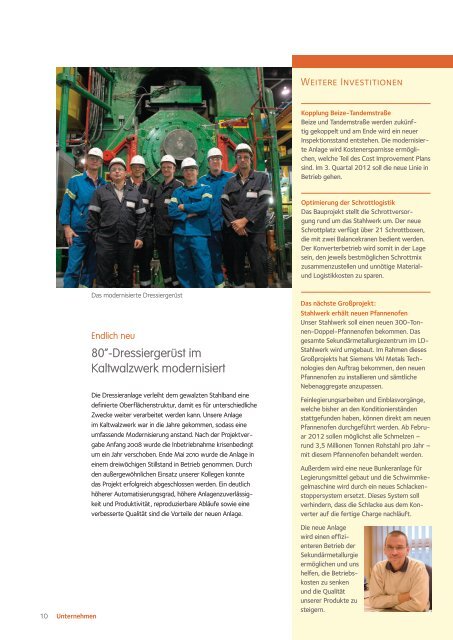 Personal- und Sozialbericht 2012 - ArcelorMittal