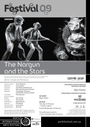 The Nargun and the Stars - 2009 - Perth International Arts Festival