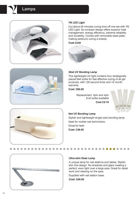 YOUNG NAILS - PRODUCT BROCHURE