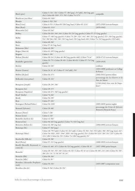 Index des cahiers de brouillon, par Akio Wada - Item