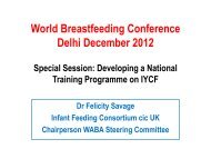 Dr Felicity Savage.pdf - World Breastfeeding Conference