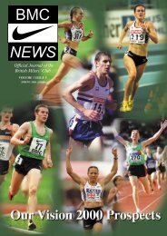 BMC NEWS - British Milers Club